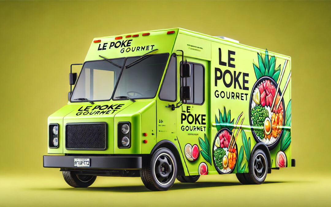 Food truck du Poké Gourmet